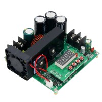 B900W NC DC Constant Current Power Supply Voltage Adjustable Boost Module Ammeter 120V10A Charger