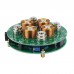 150g DIY Magnetic Levitation Module Platform Finished w/LED Light Analog Circuit AC-DC 12V 2A 