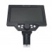 G1200 1200X 12MP 1080FHD Digital Microscope Camera with Built-in Lithium Battery and 7" LCD Display
