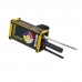 1000M Long Range Gold Metal Detector Digital Adjustment Function with Plastic Carry Case GR1000