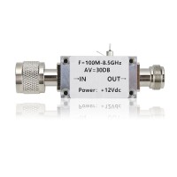 100MHz-8.5GHz Low Noise RF Amplifier LNA Low Noise Amplifier High Linearity with CNC Shell 