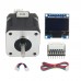 3D Printer STM32 42 Closed Loop Stepper Motor MKS SERVO42B Servo Motor with Adapter Board Display  