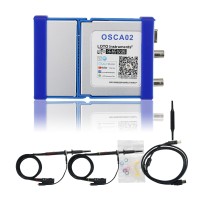 2 Channel USB Oscilloscope PC Oscilloscope 100MS/s 35MHz Bandwidth For Windows Automobiles OSCA02 