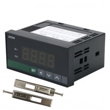 Digital Ammeter AC Smart Digital DC Ammeter For DC & AC Current with 2-Way Relay Alarm Output