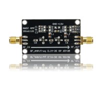 RF Wideband Amplifier LNA 0.1M-2G Gain 60DB Two-Stage Amplification Professinal Audio AMP Module