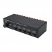 2 In 4 Out Power Amplifier Sound Switcher Speaker Switch Distributor Headphone Output Lossless