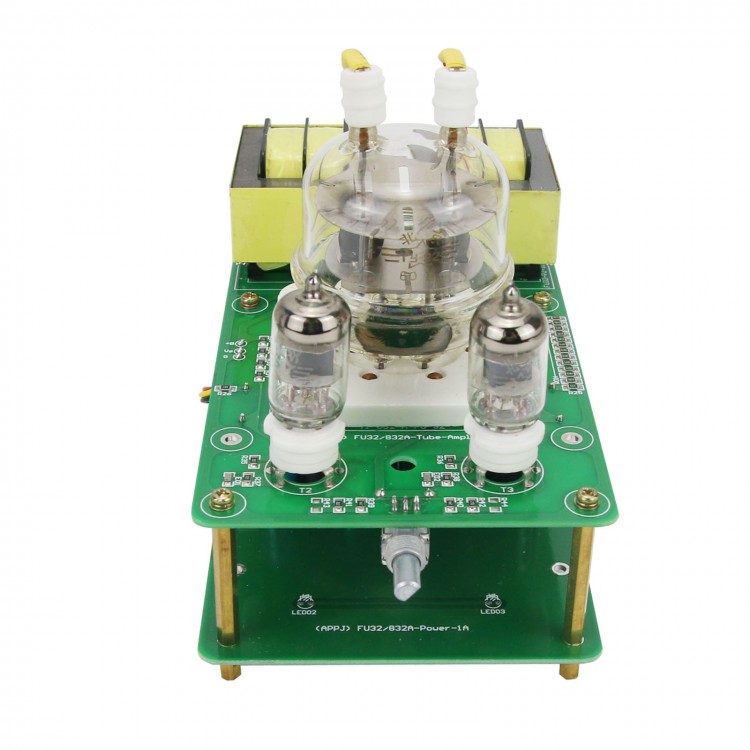 Single End 6J1 + FU32 Tube Amplifier DIY Kit HiFi 3W+3W Power Amp Audio