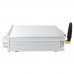 PA-04 200W 2.1 Channel Amplifier Bluetooth Mini Stereo HiFi Amp Assembled Silver + Power Adapter