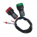 CX-200B 300W High Voltage Power Supply DC 3KV~10KV & DC 6KV~20KV Outputs For Barbecue Car Oil Fume