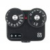 DOOMO Meter D Hot Shoe Light Meter For Dual Lens Reflex Camera 120/135 RangeFinder Leica (Black)