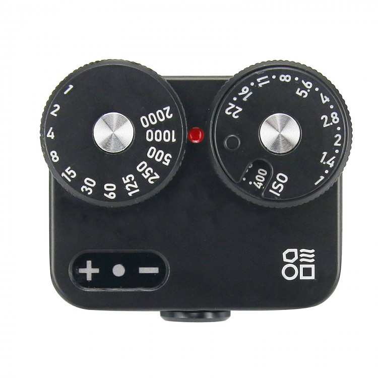 DOOMO Meter D Hot Shoe Light Meter For Dual Lens Reflex Camera 120/135 RangeFinder Leica (Black