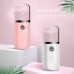 JSQ-3 USB Handy Nano Mist Sprayer Rechargeable Nano Facial Mister Aroma Diffuser 40ML Clear Tank