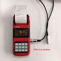 WONTEST MT2600 Portable Paint Coating Thickness Gauge High-Precision 2.7" OLED Screen w/ Two Probes