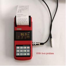 WONTEST MT2600 Portable Paint Coating Thickness Gauge High-Precision 2.7" OLED Screen w/ Two Probes