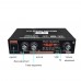 G30 12V Car Amplifier 2 Channel Bluetooth Power Amp Peak Power 180W+180W w/ Remote Controller