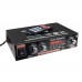 G30 12V Car Amplifier 2 Channel Bluetooth Power Amp Peak Power 180W+180W w/ Remote Controller