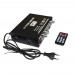 G30 12V Car Amplifier 2 Channel Bluetooth Power Amp Peak Power 180W+180W w/ Remote Controller