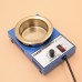 DBL-310A 300W Lead-Free Soldering Pot Small Round Solder Pot Titanium Plating Tin Furnace 100mm/3.9"