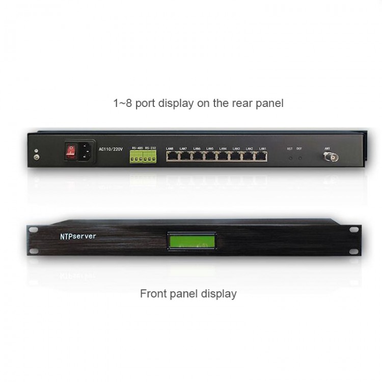 MA802/GB NTP Server Network Time Server w/ 4 Ports 30M/98.4FT