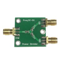 Resistive RF Power Divider Broadband DC-5GHz Radio Frequency Power Splitter One To Two Channels