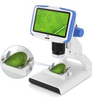 Andonstar AD205 200X Digital Microscope Mini Educational Microscope 5" LCD Screen For Kids Students