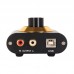 D4 USB Sound Card HiFi DAC Headphone Amplifier 150mW+150mW For Headset Laptop Desktop Computers