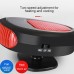 12V 150W Car Air Heater Small Car Heater Defroster 360 Degree Rotation Heating Cooling Fan Black Red