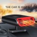 Small Air Heater 12V 150W Car Heater Defroster 360° Rotation Heating Cooling Fan With Aroma Function