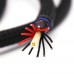 1.5M/4.9FT Power Cable Cord Litz Construct 99.998% OFC Red Copper HiFi US Standard Rhodium Plated