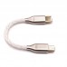 10cm/3.9" Portable DAC Headphone Amplifier OTG Cable Audio Cable For Type-C To Micro
