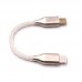 10cm/3.9" Portable DAC Headphone Amplifier OTG Cable Audio Cable For Micro To Lightning