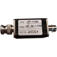 RF Low Pass Filter LPF Filter With BNC Connector 110M For RF Ham Radio Uses DIY Enthusiasts