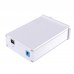 Headphone Amplifier DAC DSD ES9038 Sound Card USB DAC Assembled Silver w/ USB Interface For Amanero
