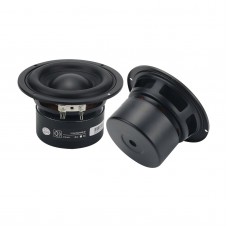 2PCS 4 Inch Speakers 4 Ohm Woofer Speaker High Power Subwoofer Speaker For PC Multimedia Subwoofer