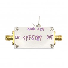 SPF5189Z Amplifier 25MHz-6GHz RF Amp Power Amplifier 5V 0.12A Finished Product