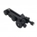 CR-30C Mini Panoramic Head Panoramic Tripod Head with Clamp Load 2KG For DSLR 360 Degree Photography