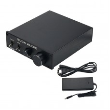 A3001 300W HiFi Power Amp Full Frequency/Active/Passive Subwoofer Amp Black + 32V 5A Power Adapter