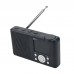 WR-23D Portable WiFi Internet Radio Bluetooth Speaker Multifunctional FM Digital Radio For DAN/DAB+