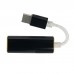 iBasso DC03 DAC Headphone Amplifier Type-C To 3.5MM Phone Headphone Cable External Sound Card Black