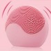 Ultrasonic Silicone Facial Cleanser Waterproof Deep Pore Cleanser Tool Wireless Charging X003