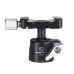 XB-25 Mini Ball Head 360 Degree Panorama Gimbal Head Load 5KG w/ QR Plate For SLR Mirrorless Cameras