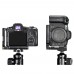 PCL-R5 Dedicated L Bracket With Bubble Levels Help Photo Composition For Canon EOS R5/R6 Cameras