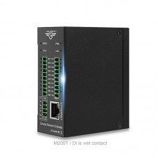 M200T Ethernet Remote IO Module Industrial Data Acquisition Module 2AO+1RS485+1Rj45 For Modbus RTU