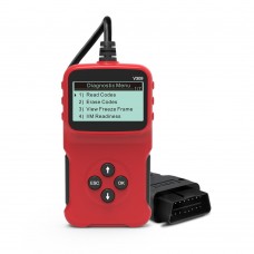 V309 Car Diagnostic Tool OBD2 Scanner OBDII Scanner Code Reader Compact Size For Easy Application