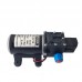 3210YB-12-100 High Pressure Electric Diaphragm Pump Pressure Switch Type B Connector 100W DC  12V