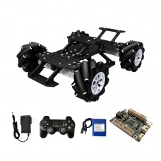 4WD RC Car Mecanum Car 370 Encoder Motor Changeable Version With Electronic Control Kit