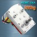 ASME-04A High Torque Servo Alloy Gear Robot Servo 12-24V 260Kg.cm For Large Robot Mechanical Arms