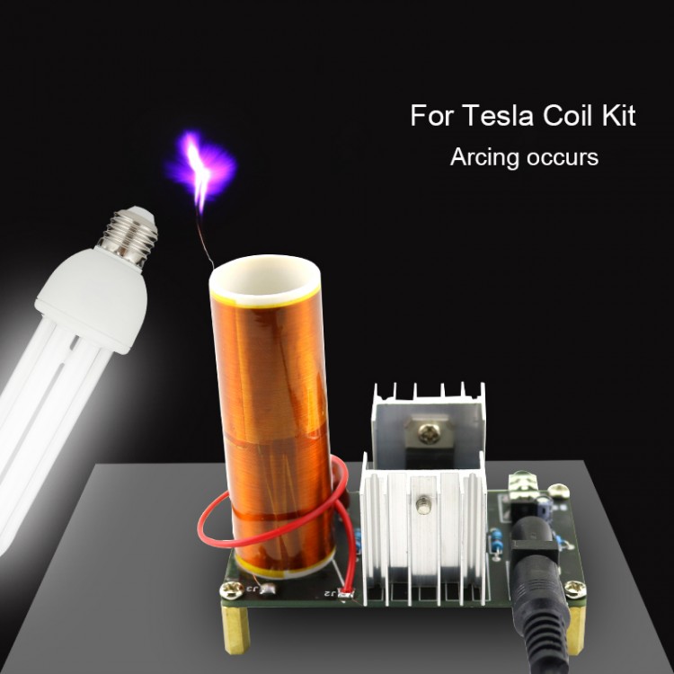 Unassembled Mini Tesla Coil Music DIY Uses Tesla Coil Kit For Music ...