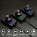 PC Volume Control USB Volume Control Knob Speaker Knob Switch Lossless Sound Quality (Bottom LED)