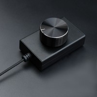 PC Volume Control USB Volume Control Knob Speaker Knob Switch Lossless Sound Quality (Bottom LED)
